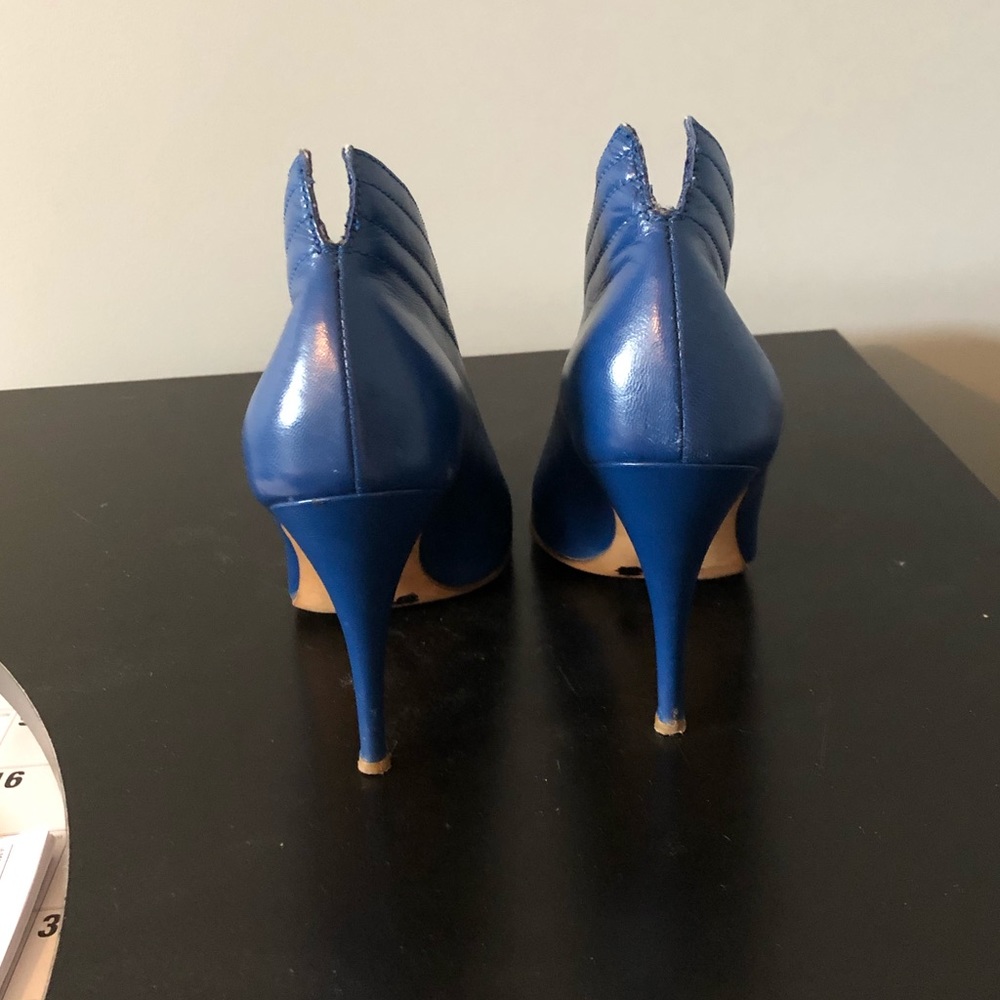 Blue Slit Booties - Picture 3 of 3